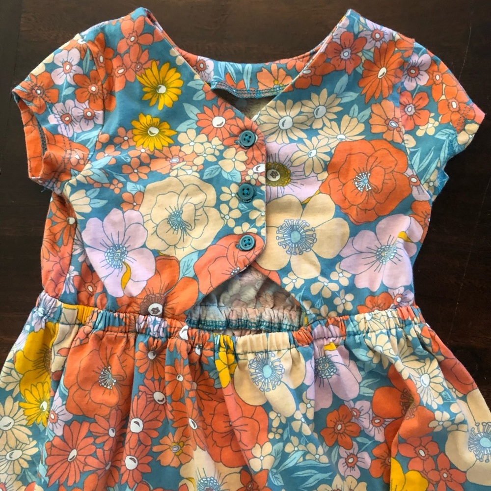 Girls Outfits Jumpsuit/Floral Dress 2T - Picture 5 of 8
